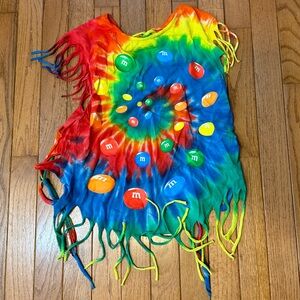 m&m tie dye shirt